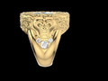 овальное гигантское кольцо stl проверенная для - 189358