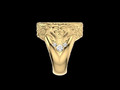 овальное гигантское кольцо stl проверенная для - 189358