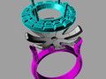 помолвочное кольцо  ANELLO PIETRA ROTONDA 94641
