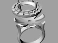 помолвочное кольцо  ANELLO PIETRA ROTONDA 94641