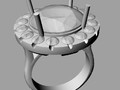 помолвочное кольцо  ANELLO PIETRA ROTONDA 94641