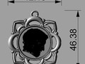 Подвеска Face of Christ Jewel  Model 91171