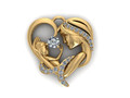 Кулон Сын и мама Diamond Gold 71217