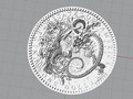 брелок кулон дракон 166985