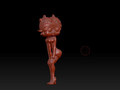 Рельефная Betty BOOP для 108904