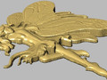 Подвеска Бабочка девочка 145003