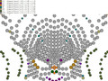 Золотые подвески Frieza NN083 41579