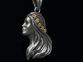 Подвеска Girl queen 146031