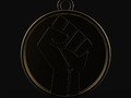 Подвеска Black Lives Matter 89204