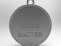 Подвеска Black Lives Matter 89204