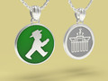 Подвеска Ampelmann Walking Man 88965