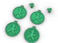 Подвеска Ampelmann Walking Man 88965
