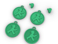 Подвеска Ampelmann Walking Man 88965