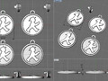 Подвеска Ampelmann Walking Man 88965