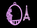 Ожерелье Paris Eiffel Tower Girl 41606