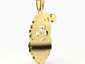 SANTA FACE DIAMOND PENDANT 147851