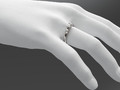 Помолвочное кольцо Glamour 94722