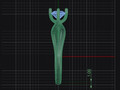 Кольцо с пасьянсом 4Claw design 5mm Stone model для для 190732