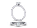 Помолвочное кольцо Six Prong Petite model 59149
