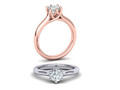 Помолвочное кольцо с пасьянсом Six Prong Trellis Solitaire model version2 59151