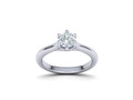 Помолвочное кольцо с пасьянсом Six Prong Trellis Solitaire model version2 59151