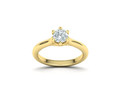 Помолвочное кольцо с пасьянсом Six Prong Trellis Solitaire model version2 59151