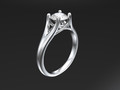 Помолвочное кольцо пасьянс 1 CT 33553