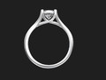 Помолвочное кольцо пасьянс 1 CT 33553