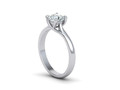 Помолвочное кольцо Solitaire с камнем 6 мм model 81682