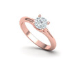 Помолвочное кольцо Solitaire с камнем 6 мм model 81682