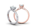 Помолвочное кольцо Solitaire с камнем 6 мм model 81682