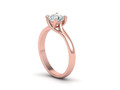 Помолвочное кольцо Solitaire с камнем 6 мм model 81682