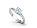 Помолвочное кольцо Solitaire с камнем 6 мм model 81682