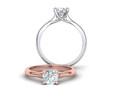 Помолвочное кольцо Solitaire с камнем 6 мм model 81682
