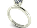 Помолвочное кольцо пасьянс Circle Diamond 171794