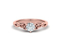 помолвочного кольца Solitaire Knot 81683