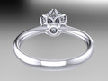 ЮВЕЛИРНОЕ ПОМОЛВОЧНОЕ КОЛЬЦО STL ФАЙЛ ДЛЯ СКАЧИВАНИЯ И CC38 для 25623