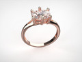 женское кольцо с бриллиантом R00193 191768