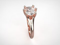 женское кольцо с бриллиантом R00193 191768