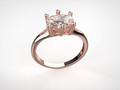 женское кольцо с бриллиантом R00193 191768