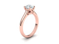 Помолвочное кольцо Four Prong Crossover Solitaire model 76314