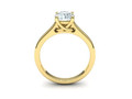 Помолвочное кольцо Four Prong Crossover Solitaire model 76314