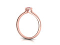 Bezel Set Помолвочное кольцо для камня 4 мм model 93466