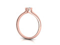 Bezel Set Помолвочное кольцо для камня 4 мм model 93466