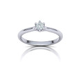 Помолвочное кольцо с пасьянсом Six Prong Trellis Solitaire model version3 81447