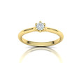 Помолвочное кольцо с пасьянсом Six Prong Trellis Solitaire model version3 81447
