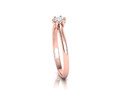 Помолвочное кольцо с пасьянсом Six Prong Trellis Solitaire model version3 81447