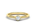 Помолвочное кольцо с пасьянсом Six Prong Trellis Solitaire model version3 81447