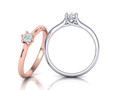 Помолвочное кольцо с пасьянсом Six Prong Trellis Solitaire model version3 81447