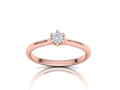 Помолвочное кольцо с пасьянсом Six Prong Trellis Solitaire model version3 81447